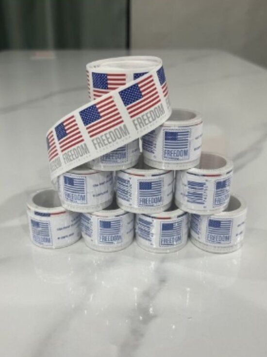 1000 usps forever stamps of 2023 Mail U.S.A. Flag Postage - Picture 1 of 2